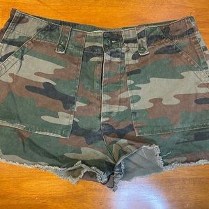 Camo Forever 21 Shorts